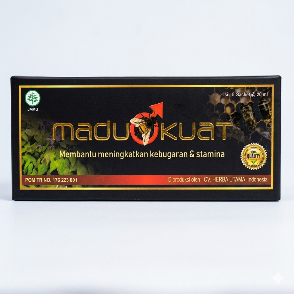 MADU SUPER KUAT TAHAN LAMA 100% ORIGINAL ISI 5 SACHET