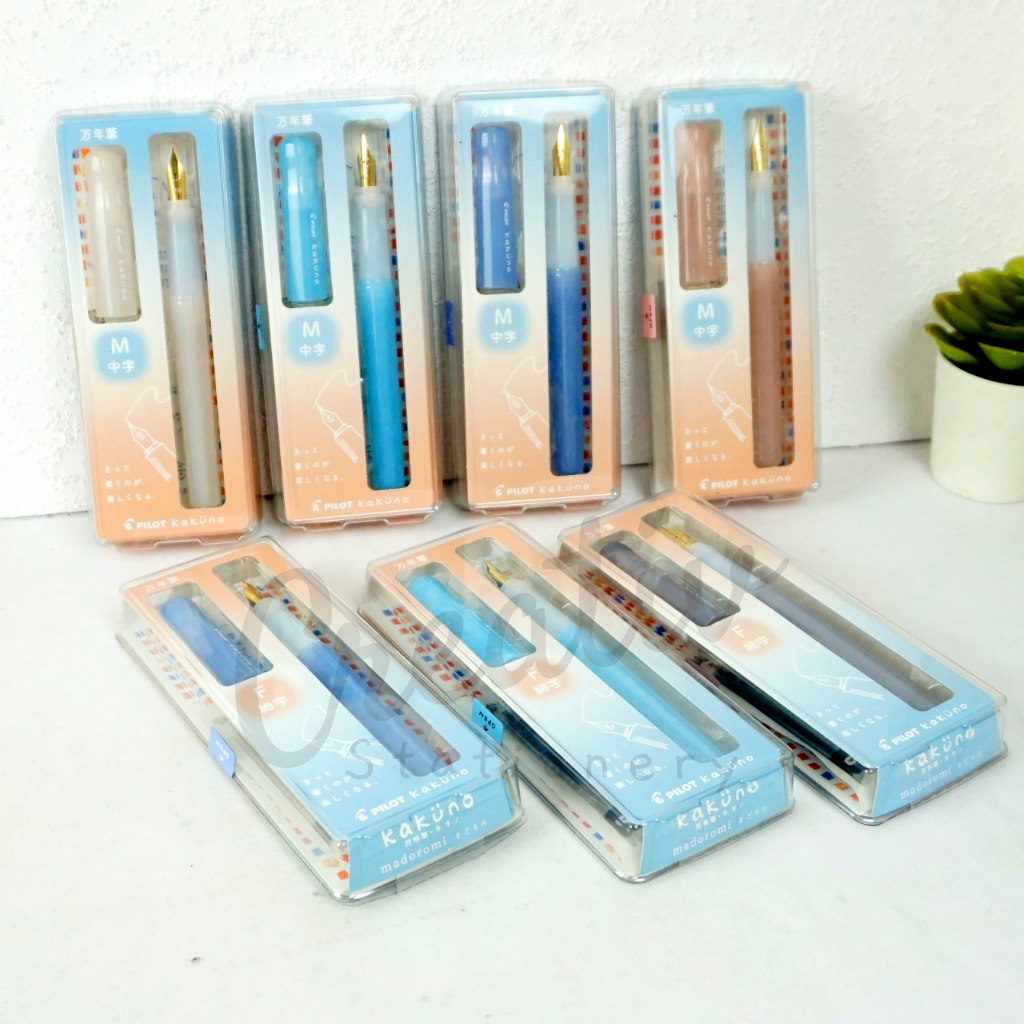 Pilot Kakuno Fountain Pen Madoromi Series Japan