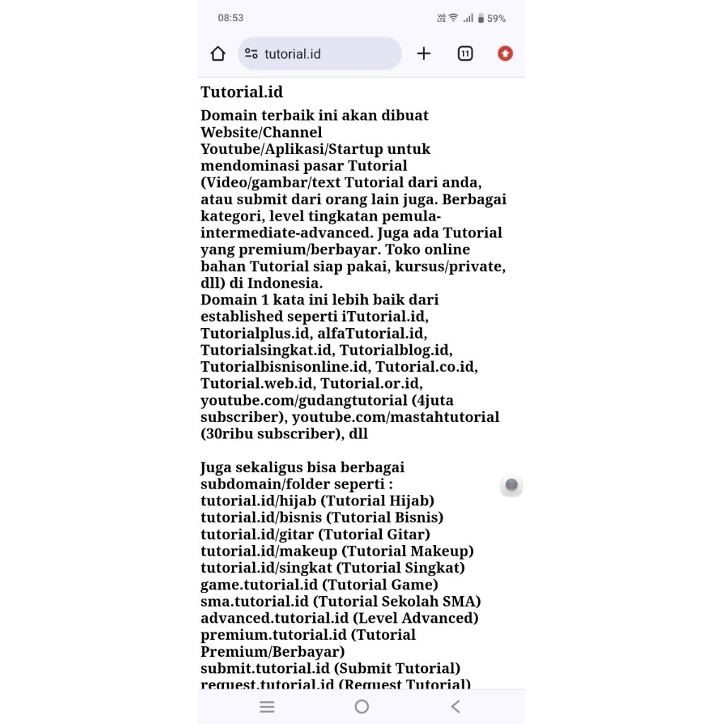 Domain Tutorial.id