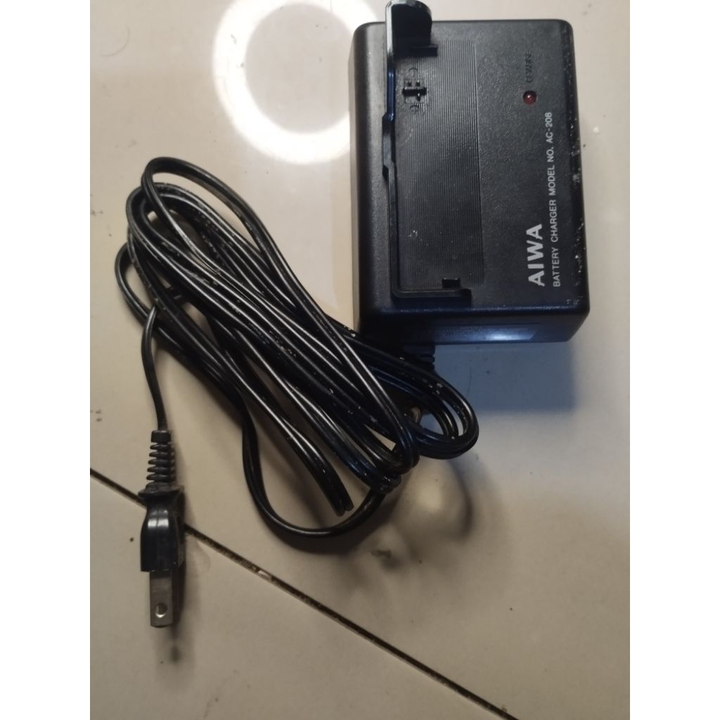 charger baterai gumstick baterai pipih merk aiwa ac208
