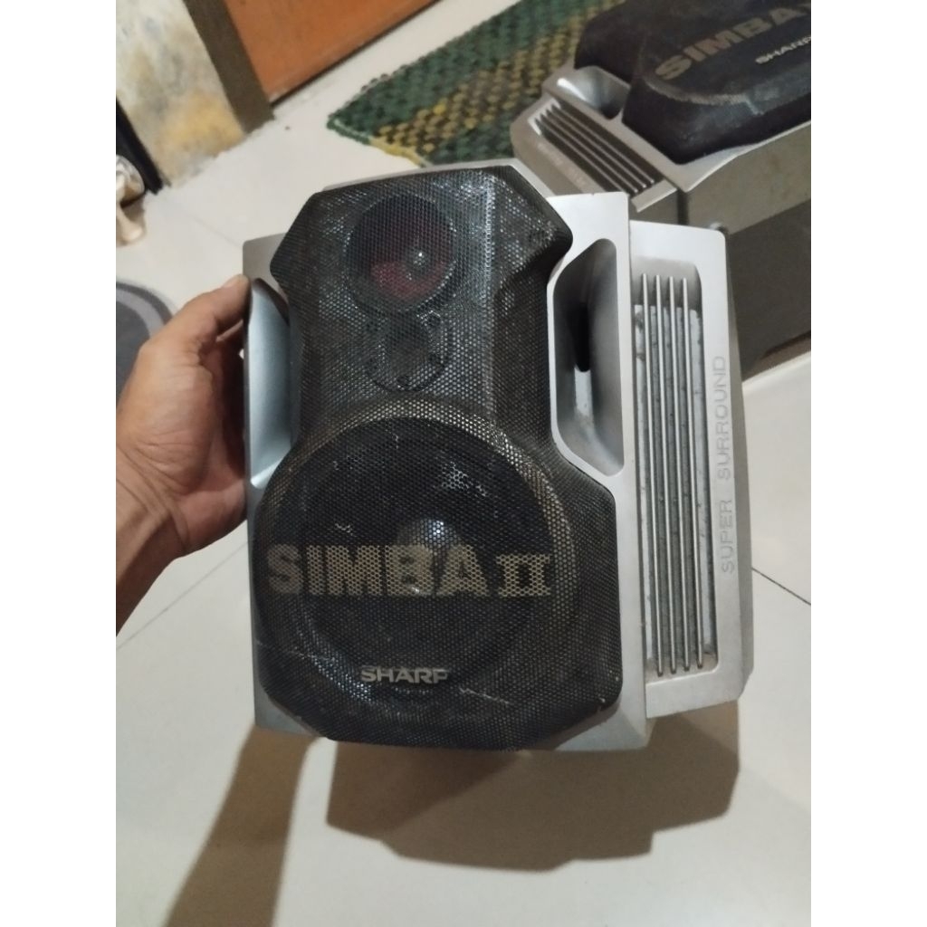 speaker woofer  4.5 inc 2 way copotan compo politron dan sony,sharp simba 2