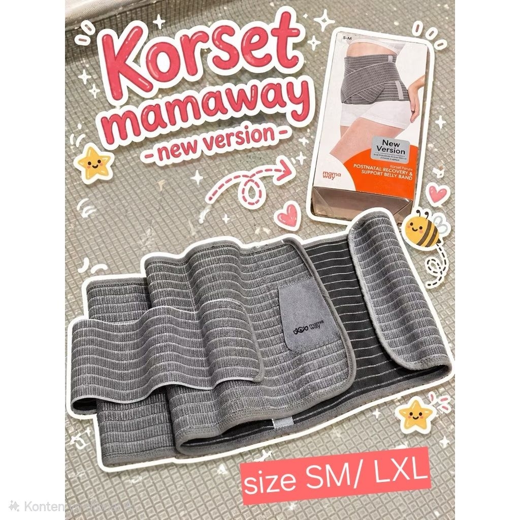 [SEWA] SEWA 1 BULAN KORSET MAMAWAY NANO BAMBOO READY SM/LXL