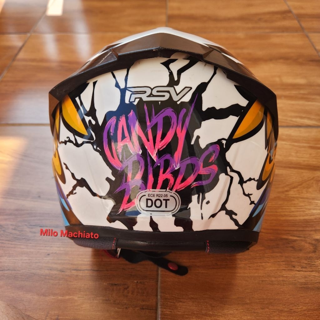 Helm RSV SV300 Candy Birds Size M SECOND