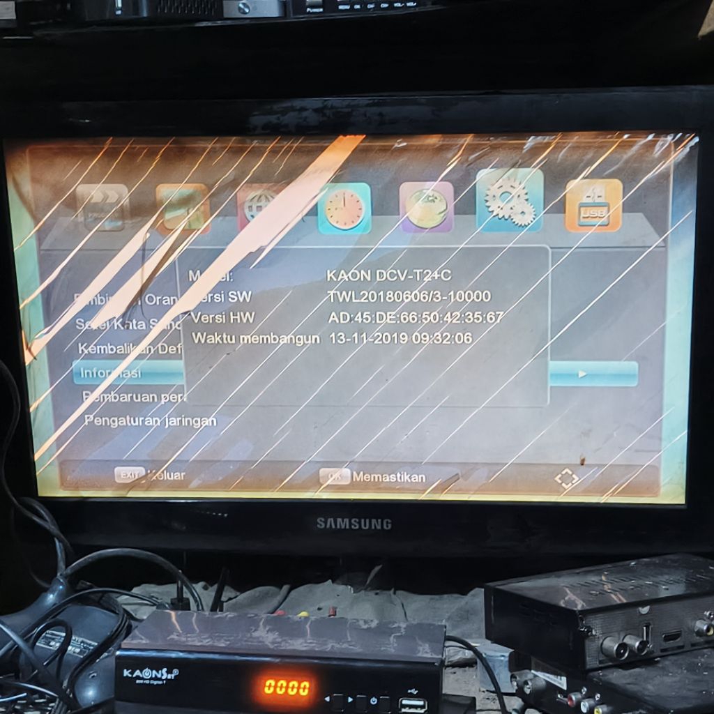 stb kaonsat 899hd dvbt2 bekas