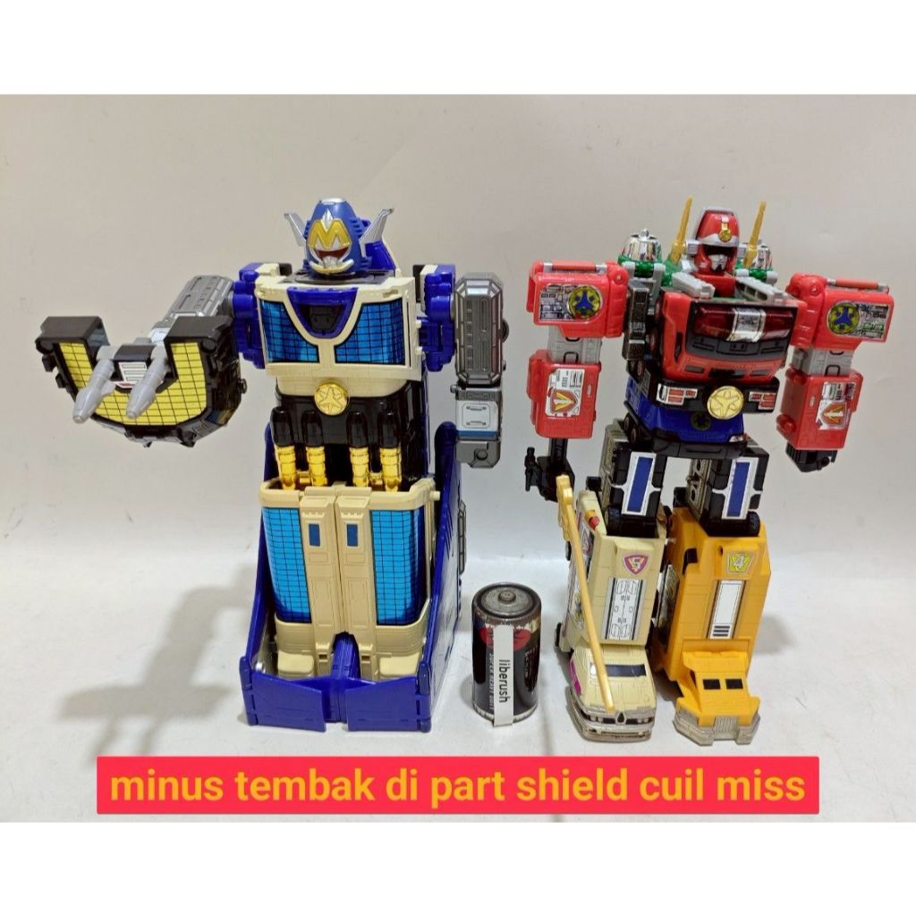 Vintage bandai DX max liner boy max victory robo kyukyu sentai gogofive go go five power rangers lig