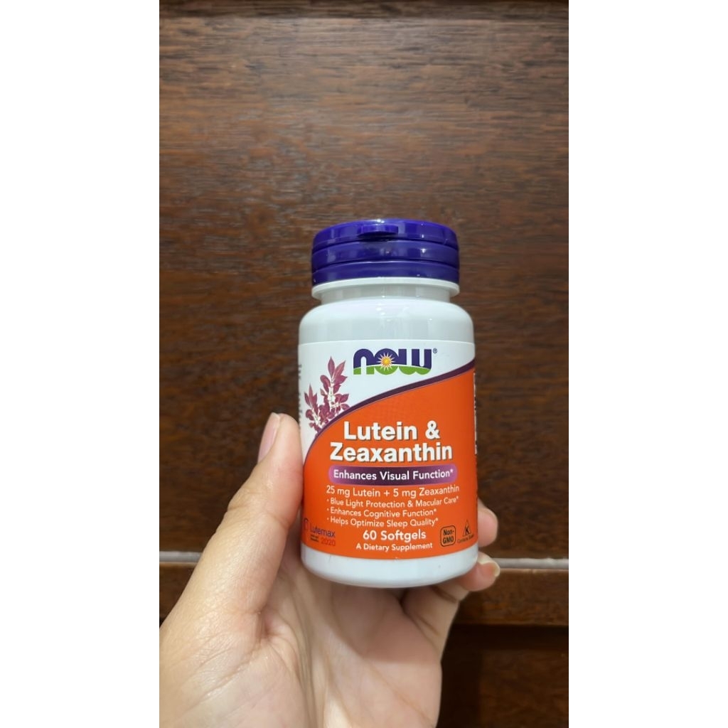 Now Foods Lutein & Zeaxanthin 60 Softgels