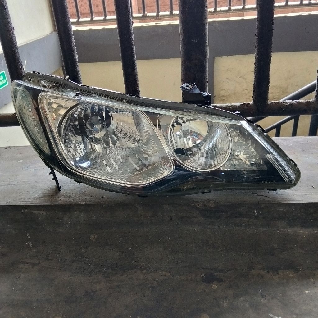 headlamp lampu depan Honda Civic fd original