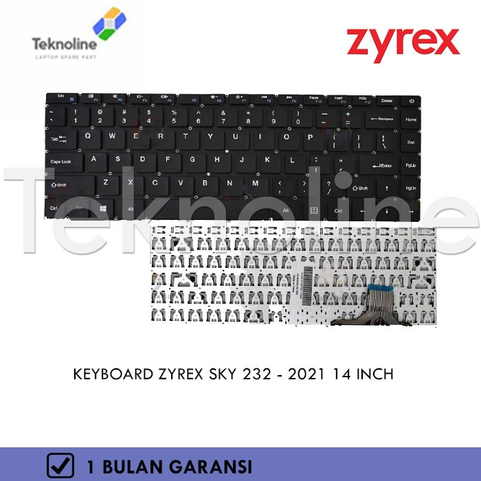 KEYBOARD ZYREX SKY 232 - 2021 14 INCH