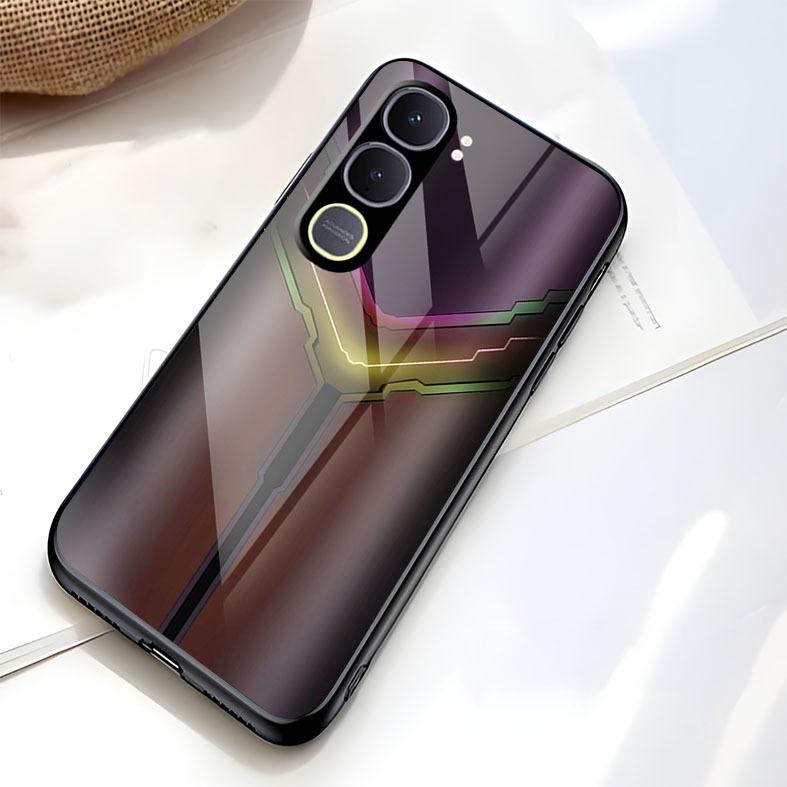 CL Softcase Glass For Vivo Y21D - Case Glass Vivo Y21D - Casing Kaca Y21D Terbaru - Casing Murah Viv