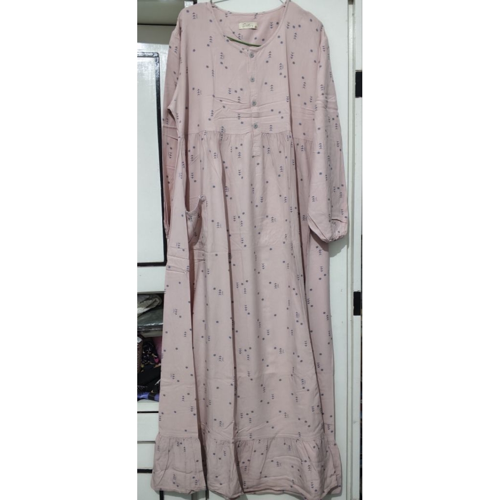 pl ditsy size XL pink dusty