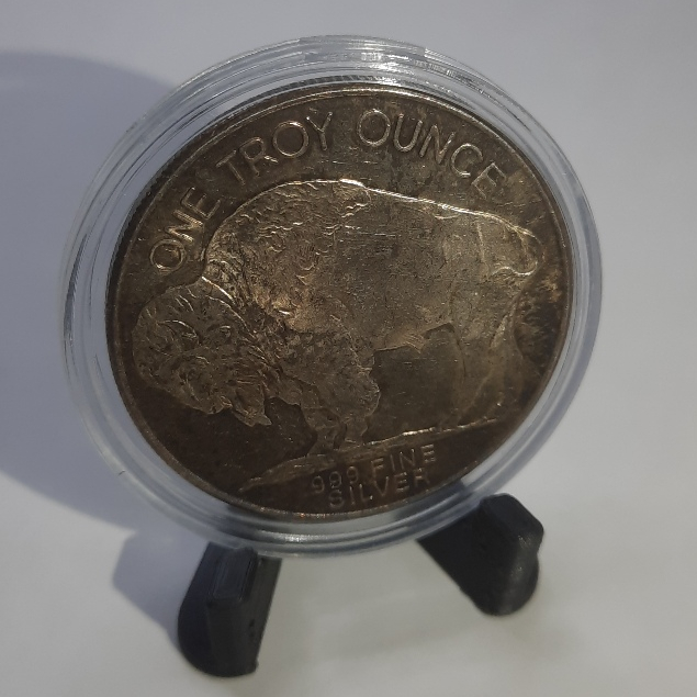 Koin Perak Buffalo 2010 1 Troy Ounce .999 Fine Silver