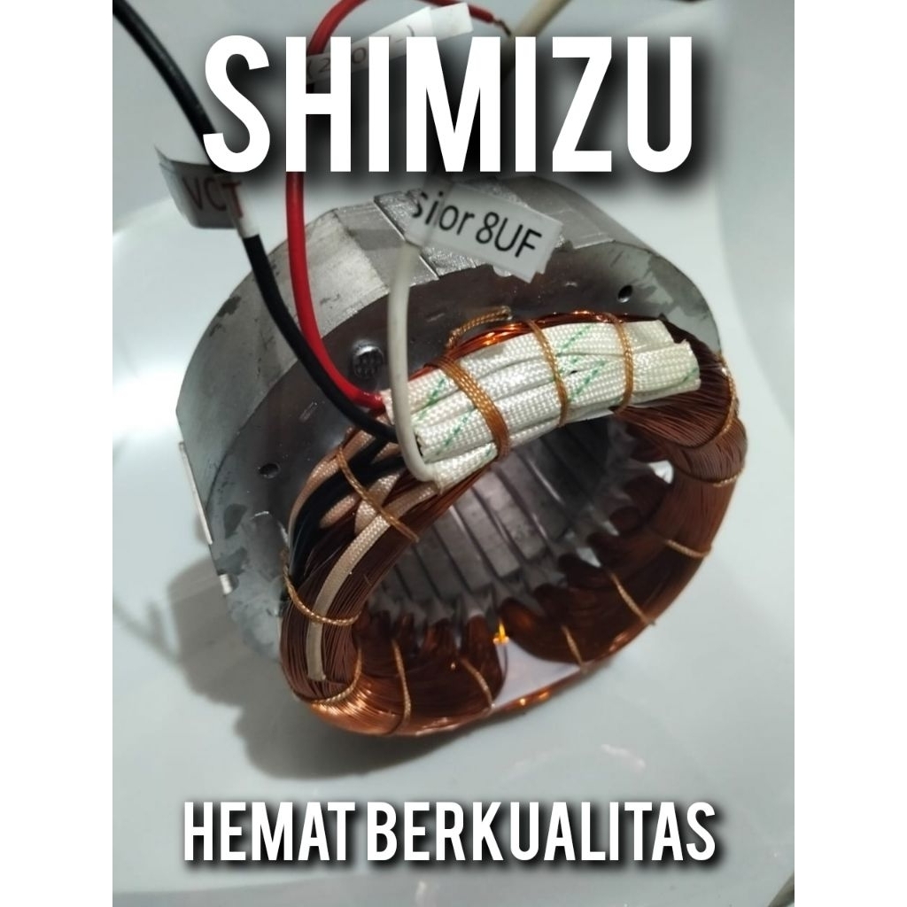 gulungan dinamo pompa air shimizu