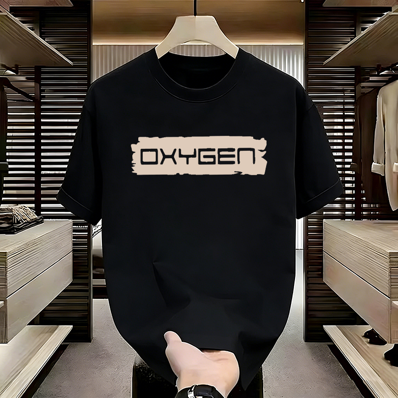 [Kaos Distro Pria Wanita Lengan Pendek 100% Katun Combed Premium]OXYGEN Ready Stock | Grosir & Ecera