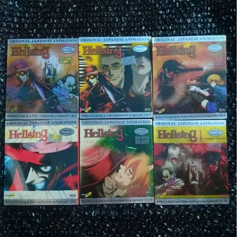 VCD Hellsing Eps.1-13 Tamat / Teks Indonesia (SEGEL)