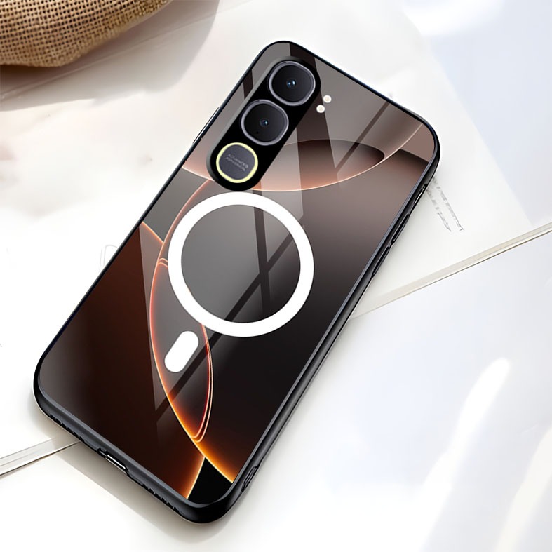 CL Softcase Glass For Vivo Y21D - Case Glass Vivo Y21D - Casing Kaca Y21D Terbaru - Casing Murah Viv