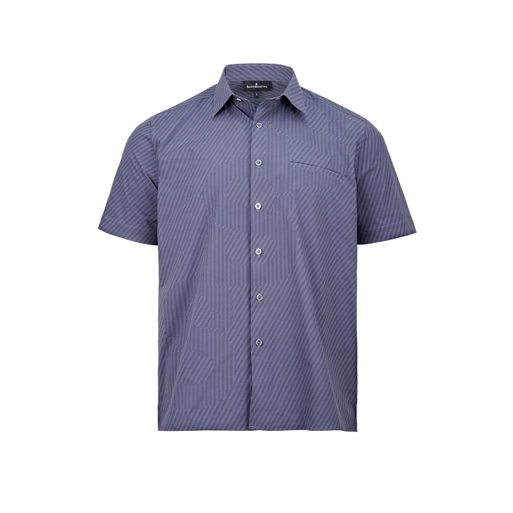 Buttonscarves - Barra Men Shirt - Navy