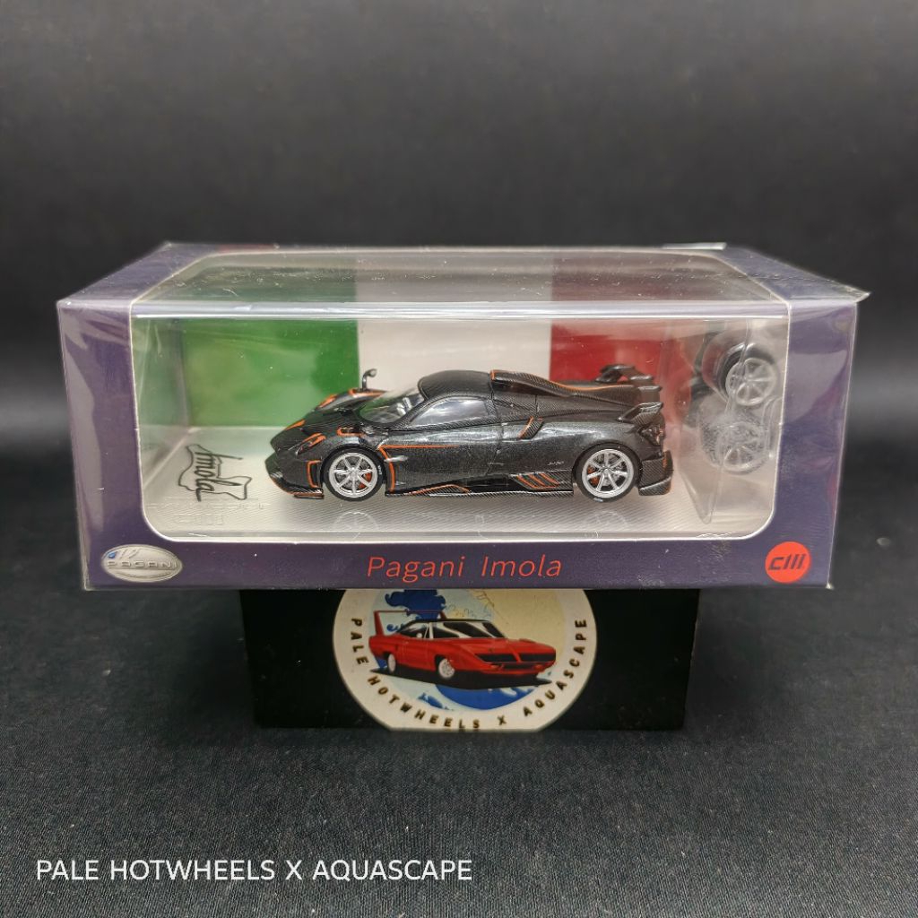 CM MODEL PAGANI IMOLA GUNMETAL CARBON