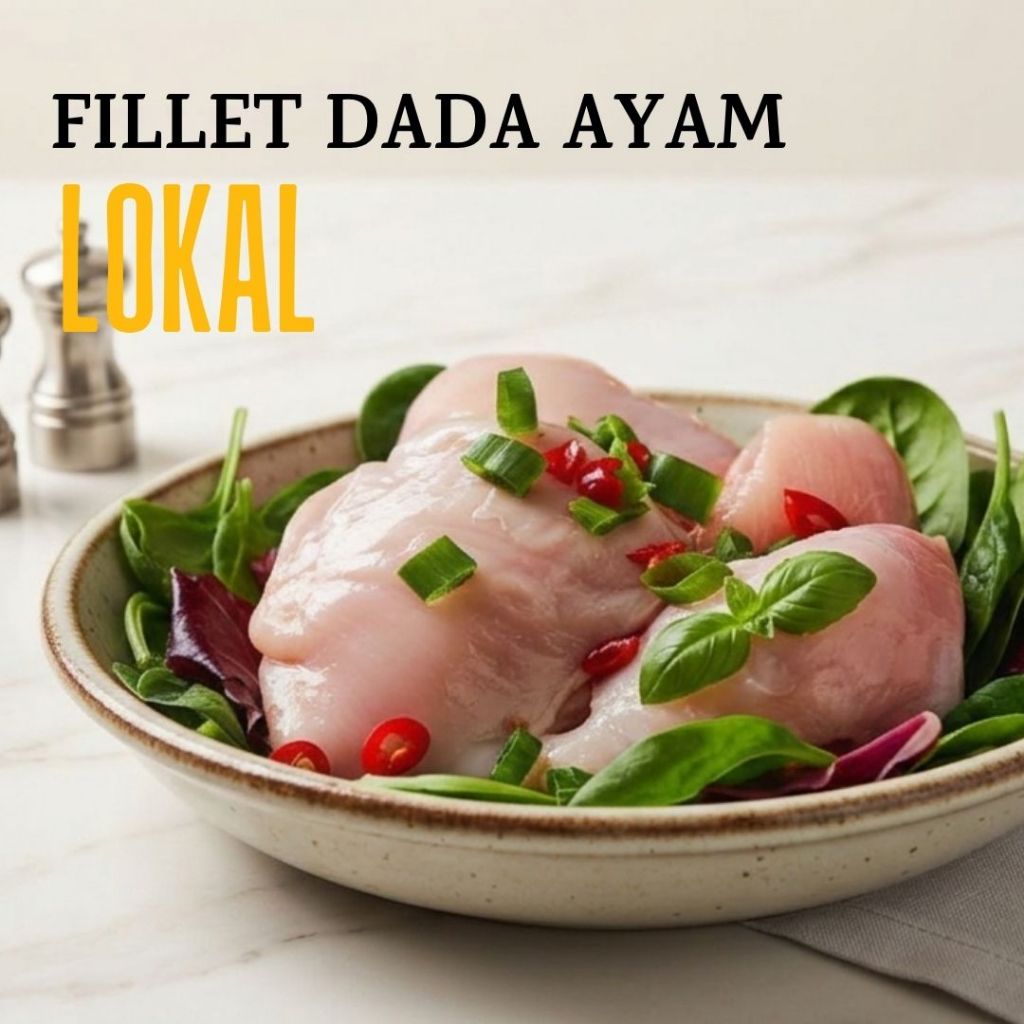 Daging Fillet Dada Ayam Boneless 1Kg