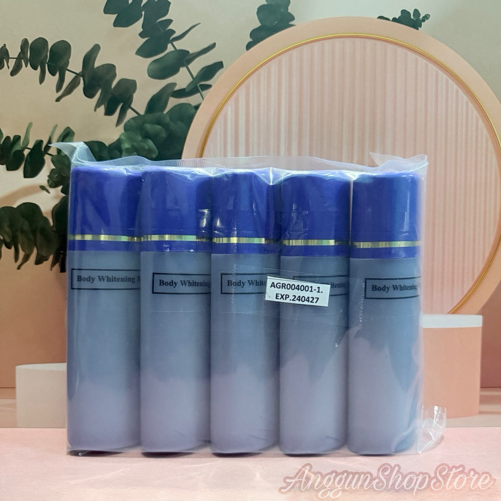 Paket Hemat Isi (5PCS) Hb Anggur Ungu Gell Super Body Whitening Malam AGR 004001-1 Inkopad Original