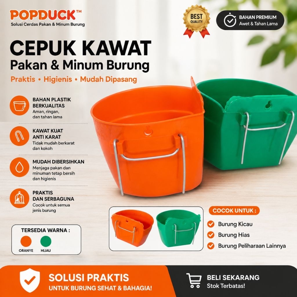 Cepuk Tempat Pakan Ayam Tempat pakan Burung Merpati
