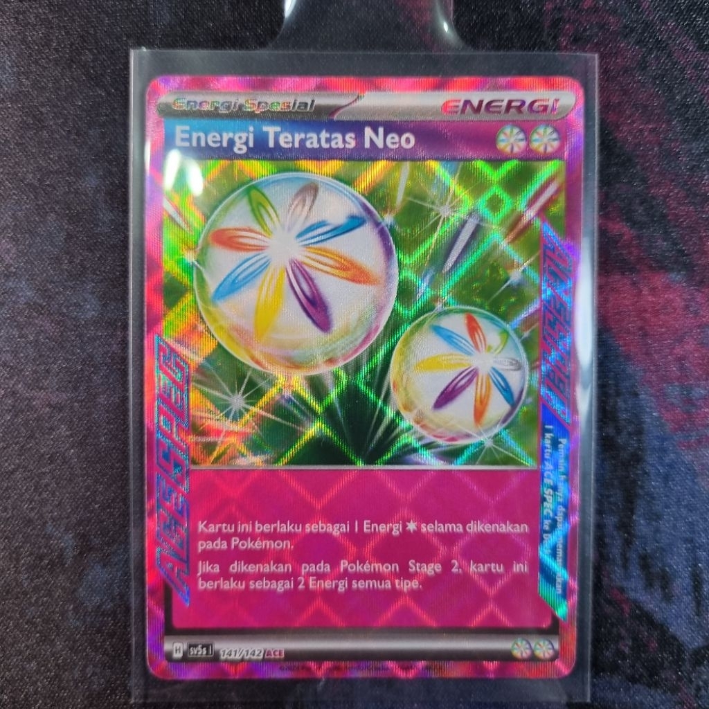 Energi Teratas Neo Ace Pokemon TCG Indo