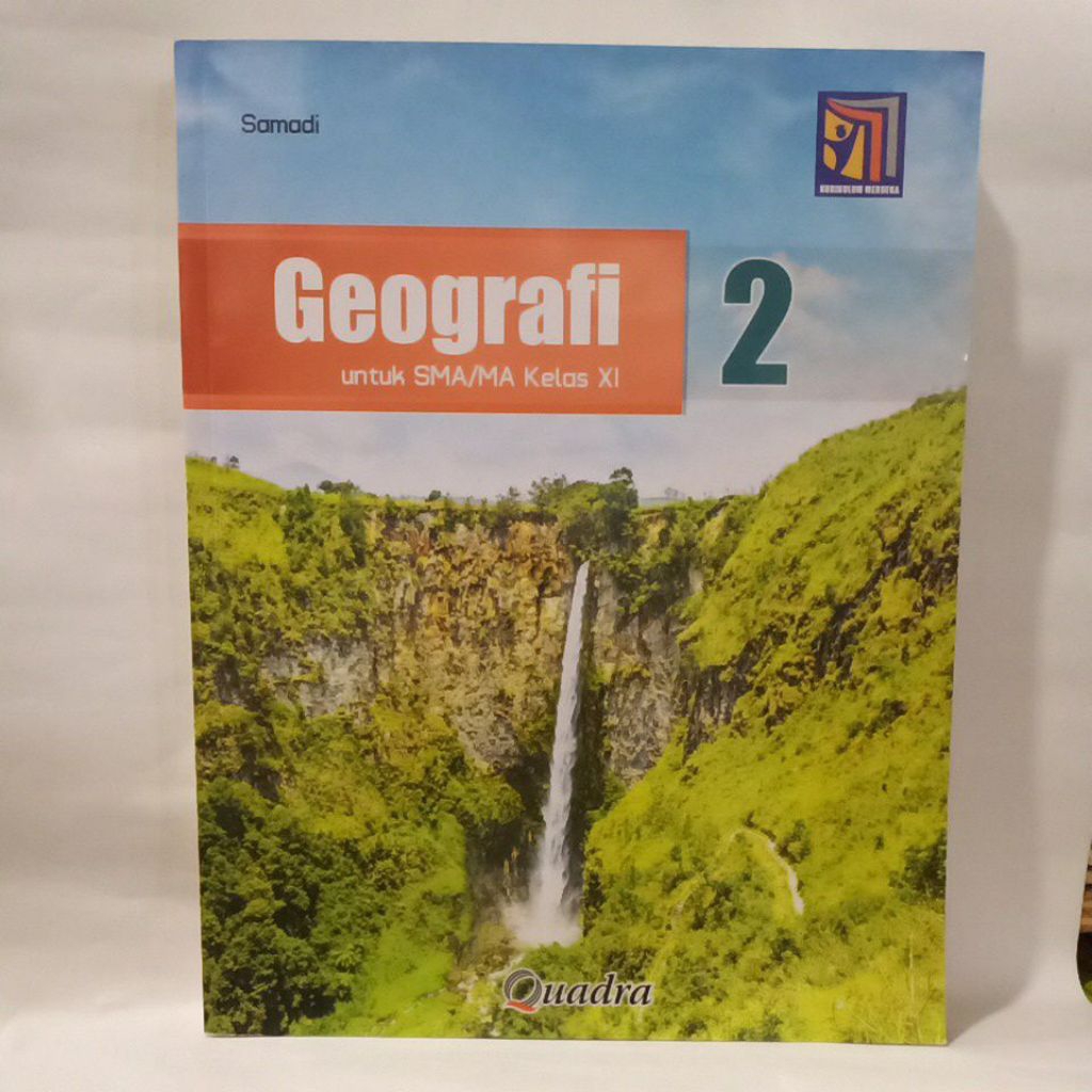 Quadra Buku Geografi  2 SMA MA kls XI Kurikulum Merdeka