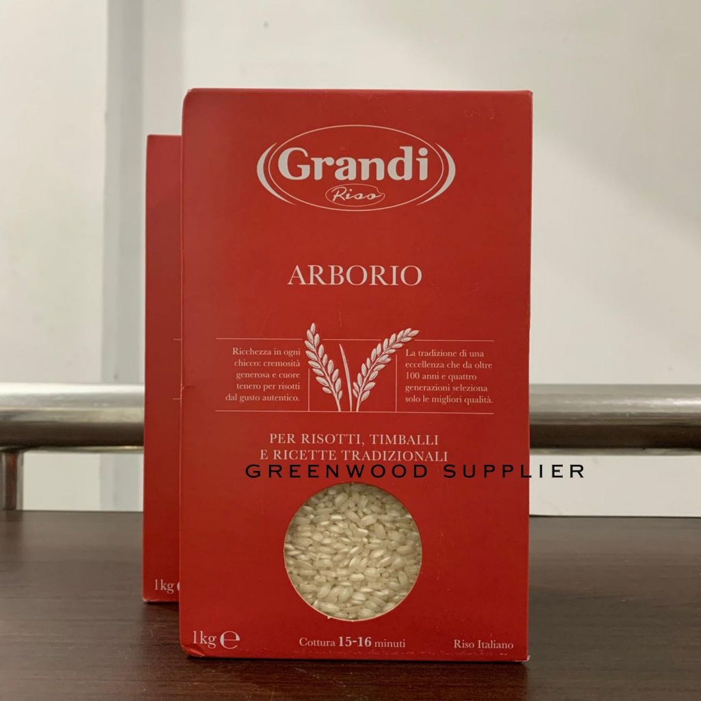 Grandi Riso Arborio Rice / Nasi Risotto - 1KG [PREMIUM ITALY]