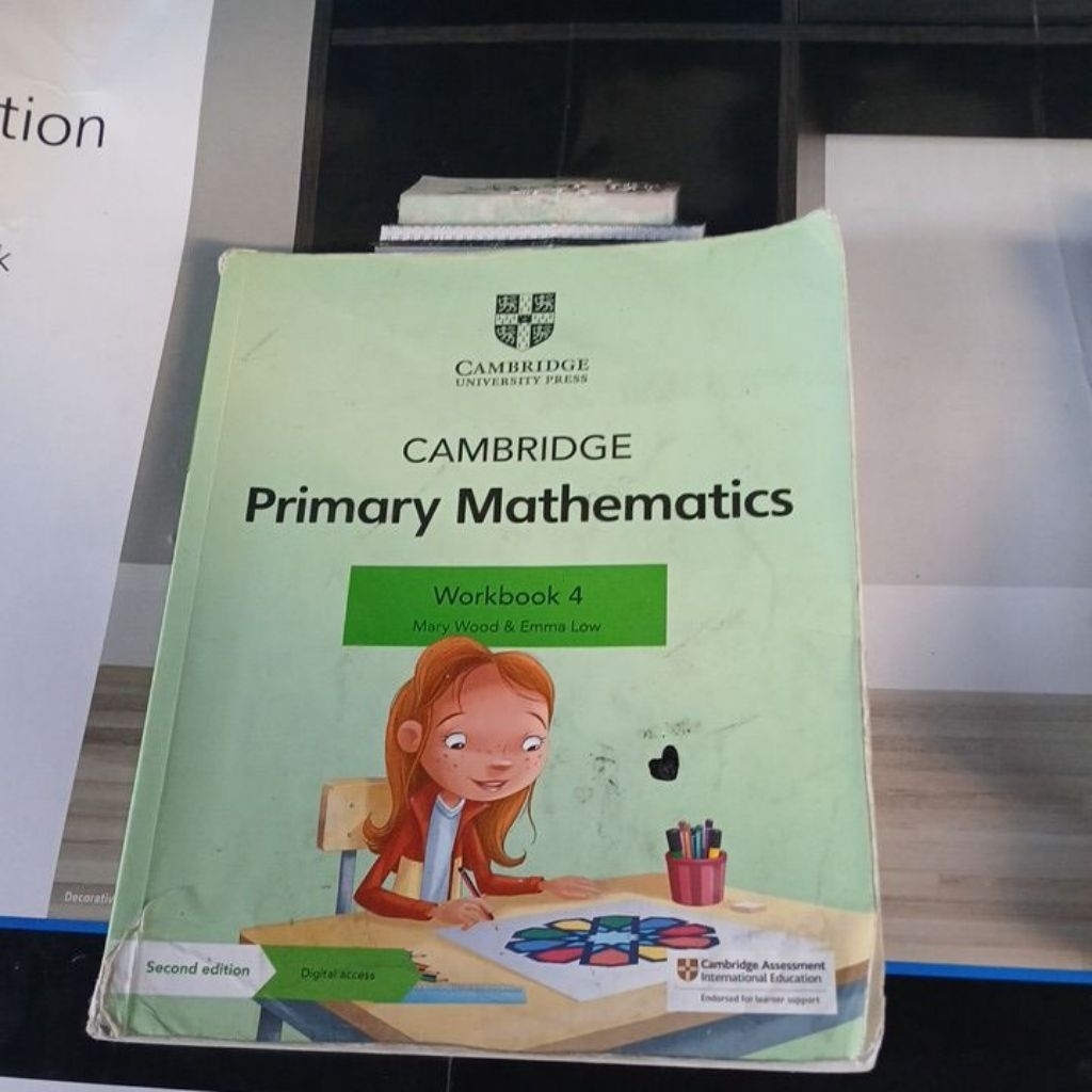 Buku Cambridge Primary Mathematics Workbook 4