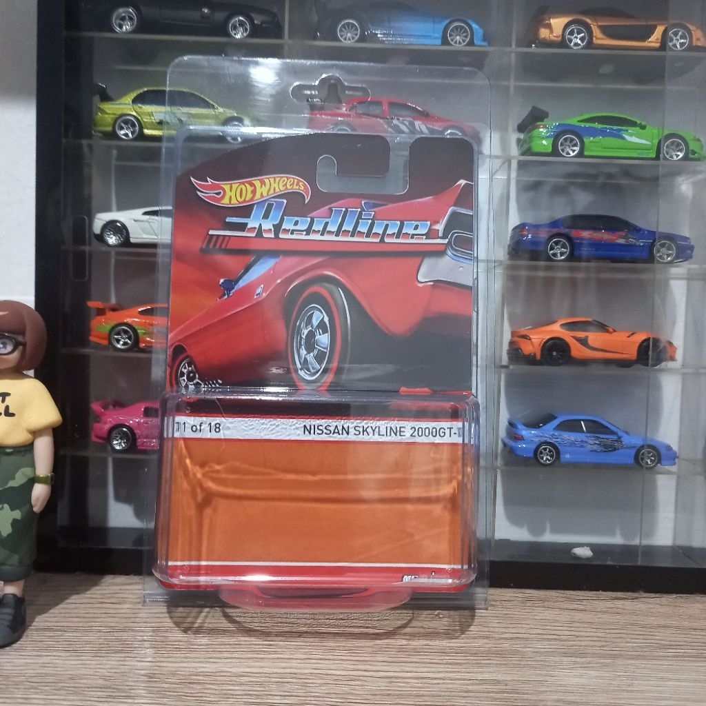 Custom Card Nissan Skyline 2000GT-R Redline Edition Hot Wheels