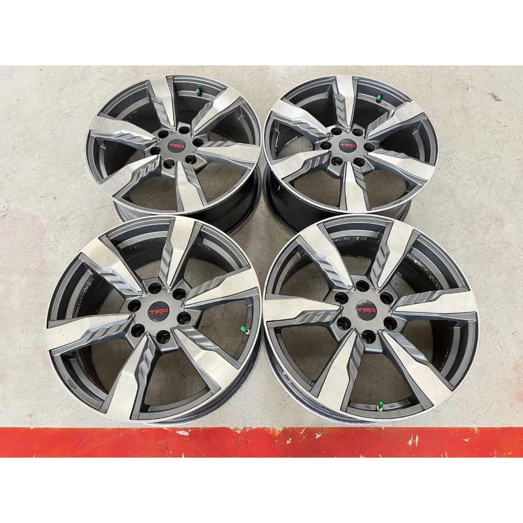 Velg Bekas Mobil Racing Fortuner Ring 20 Pcd6x139,7 Buat Fortuner Pajero Hilux