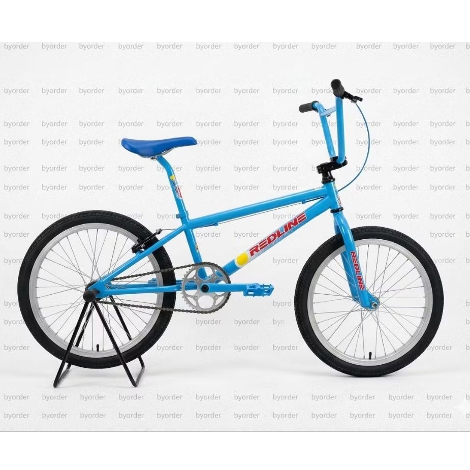SEPEDA BMX 20 INCH MODEL REDLINE USA BMX RACE OSBMX FIT FOR USER GT MONGOOSE HUTCH DIAMOND BACK BLUE
