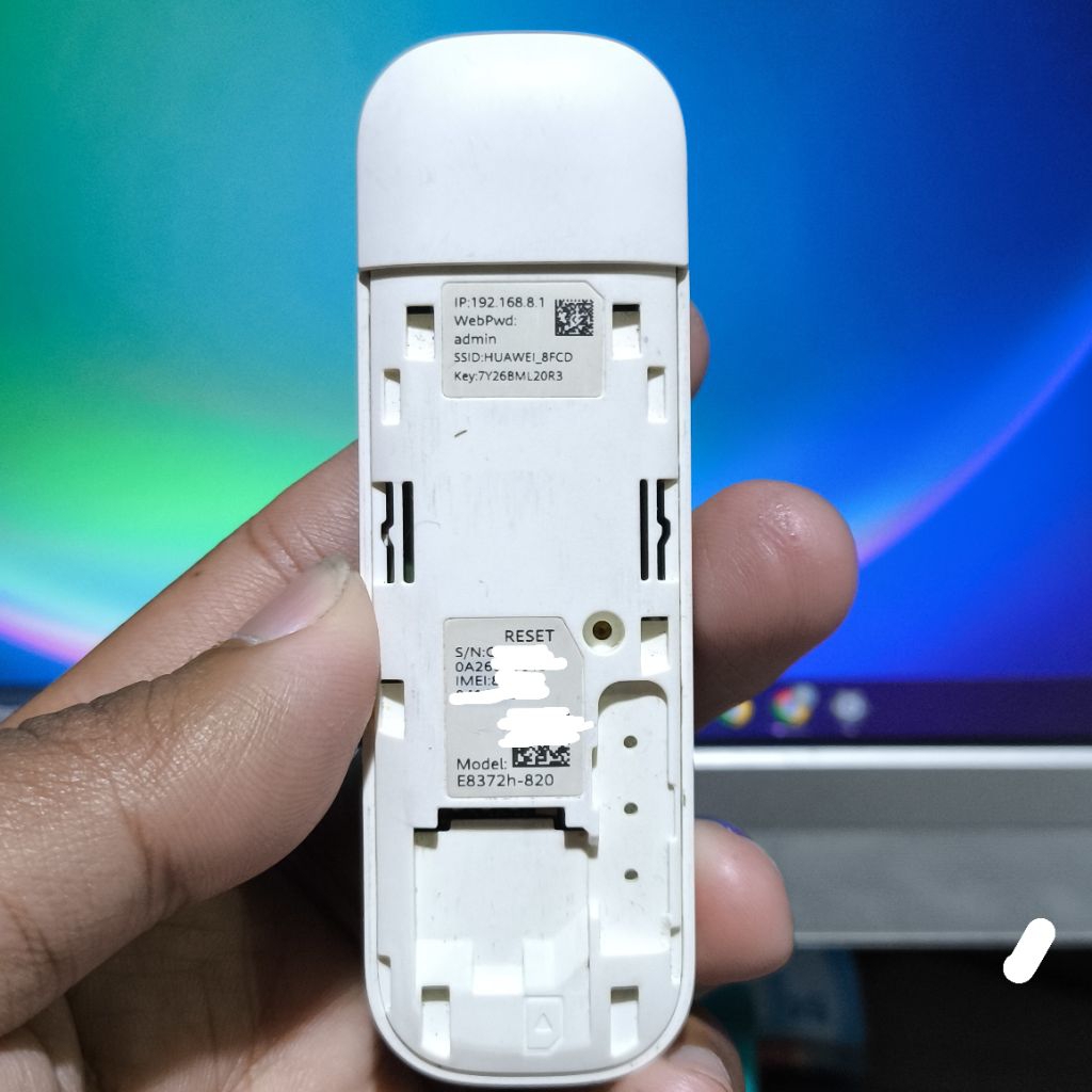Modem USB Stick HUAWEI E8372 ORIGINAL Unlock Bekas Normal
