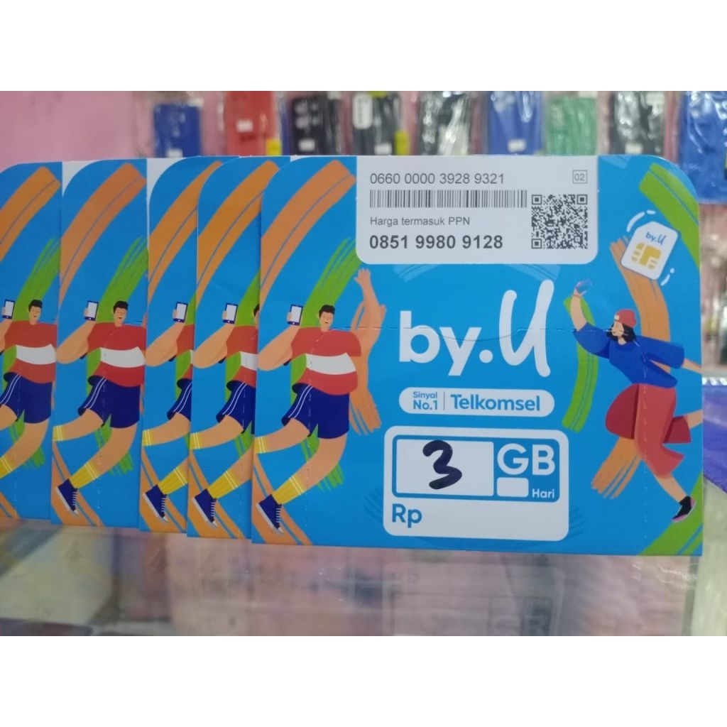 Kartu byu siap pakai