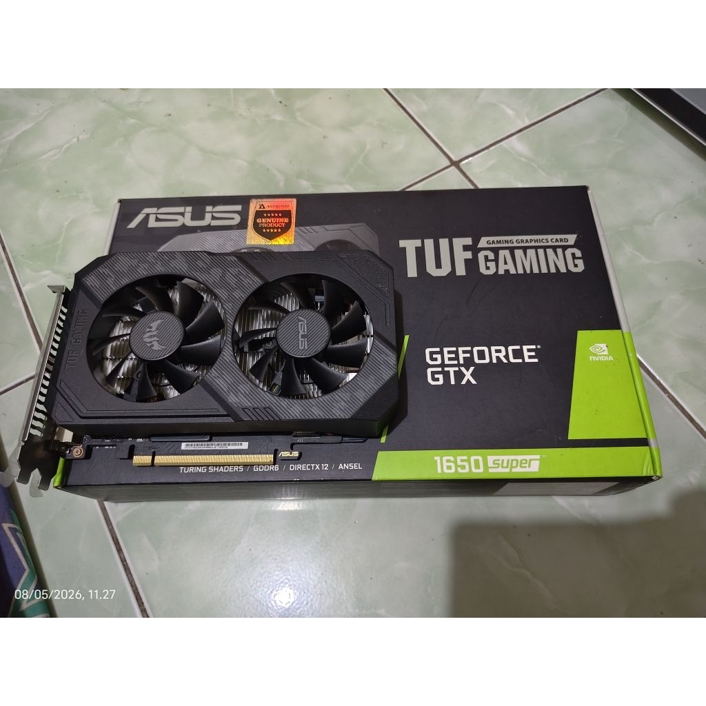 VGA ASUS TUF GTX 1650 Super 4GB GDDR6