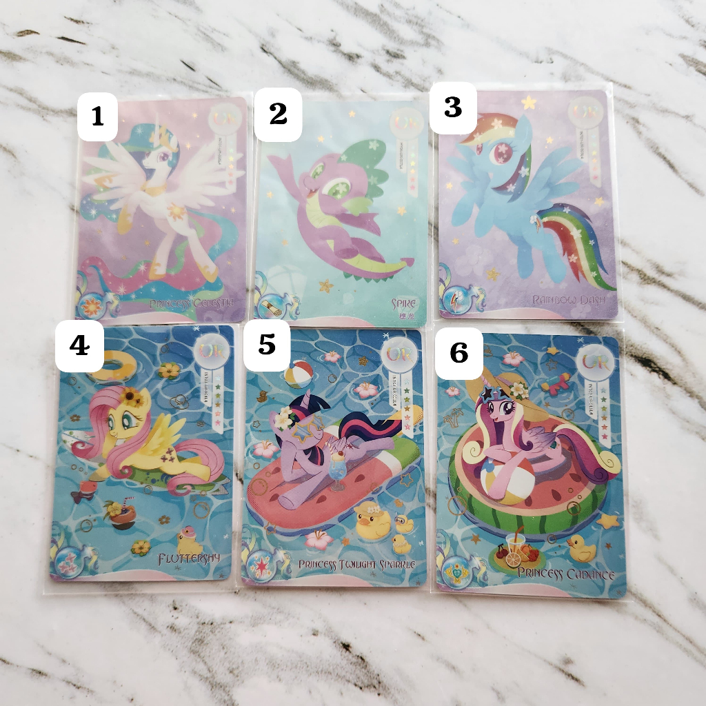 MY LITTLE PONY CARD KAYOU RARE ultra rare (ur) BACA DESKRIPSI