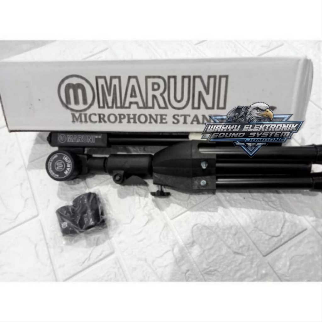 Jagrak Mic MARUNI Pendek / Cagak / Stand Mic Bonus Catok