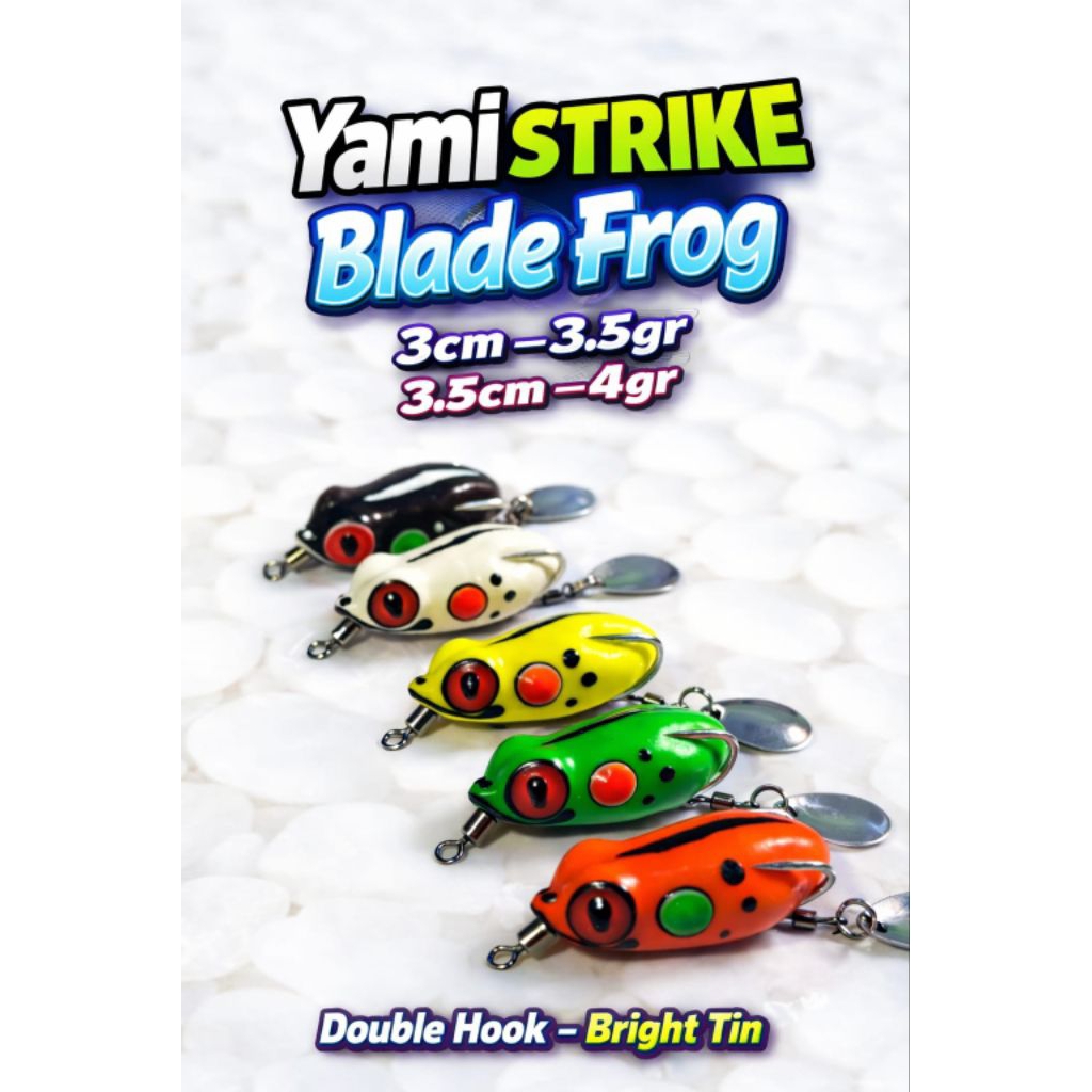Yami Strike Blade Frog | Umpan Casting Gabus Gacor