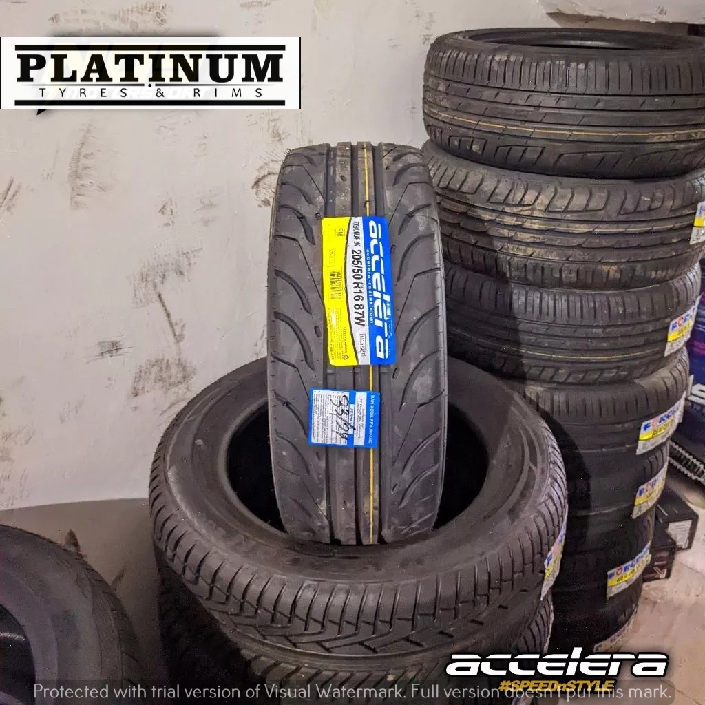 BAN MOBIL BARU ACCELERA 651 SPORT TW 200 205 50 R16 II BAN SEMISLIC 205/50 R16 ACCELERA 651 SPORT TW
