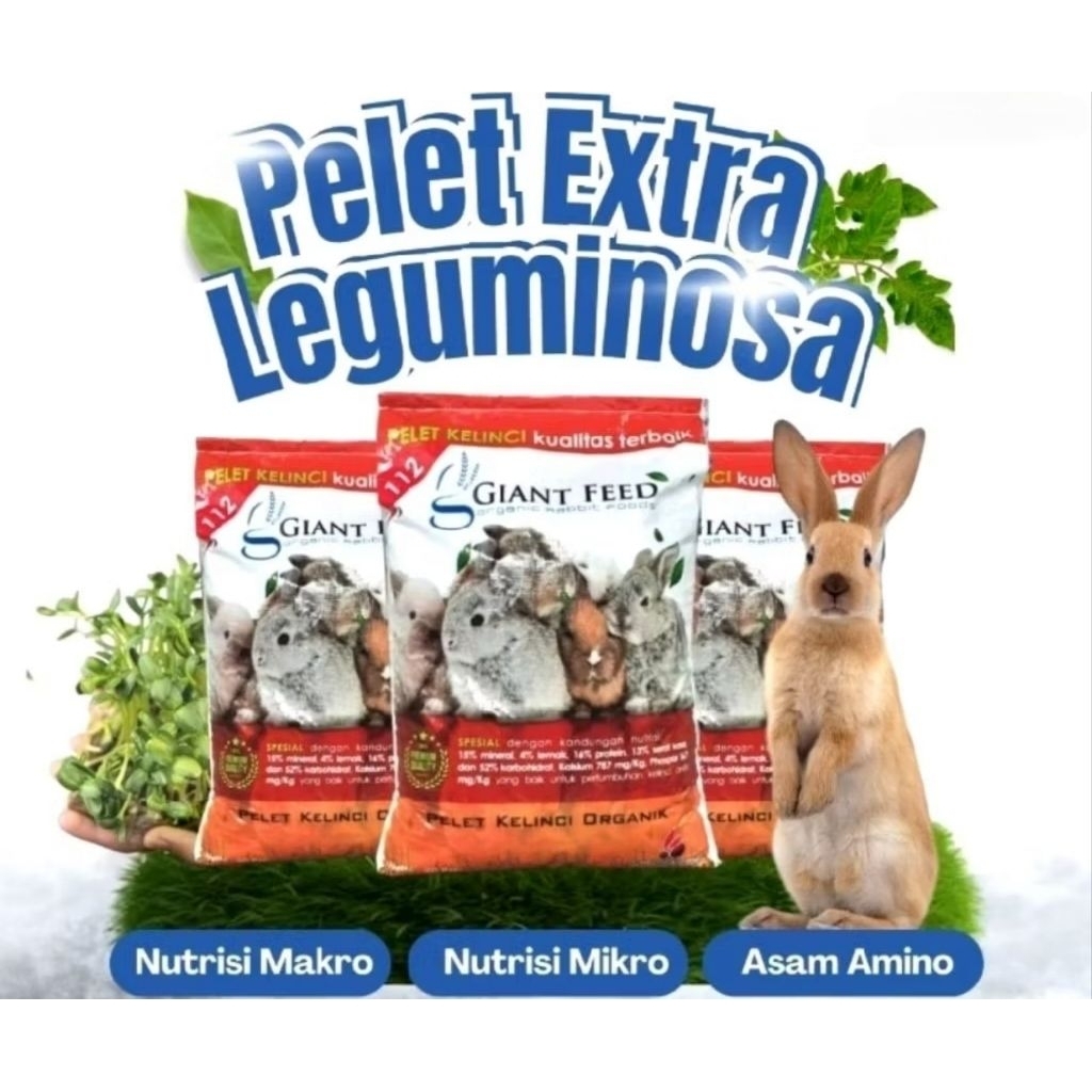 RABBIT FOOD GIANT FEED PAKAN KELINCI