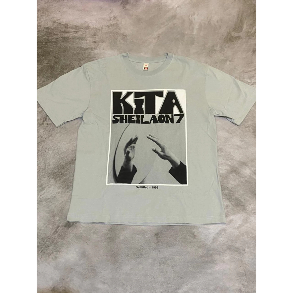 KAOS SHEILA ON 7 OFFICIAL MERCHANDISE - T-SHIRT VINTAGE KITA SELFTITLED 1999 S07
