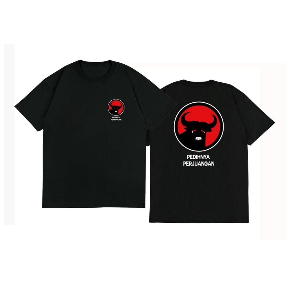 Kaos Baju Moncong Pedih PDIP Perjuangan PDI Partai Demokrasi Indonesia