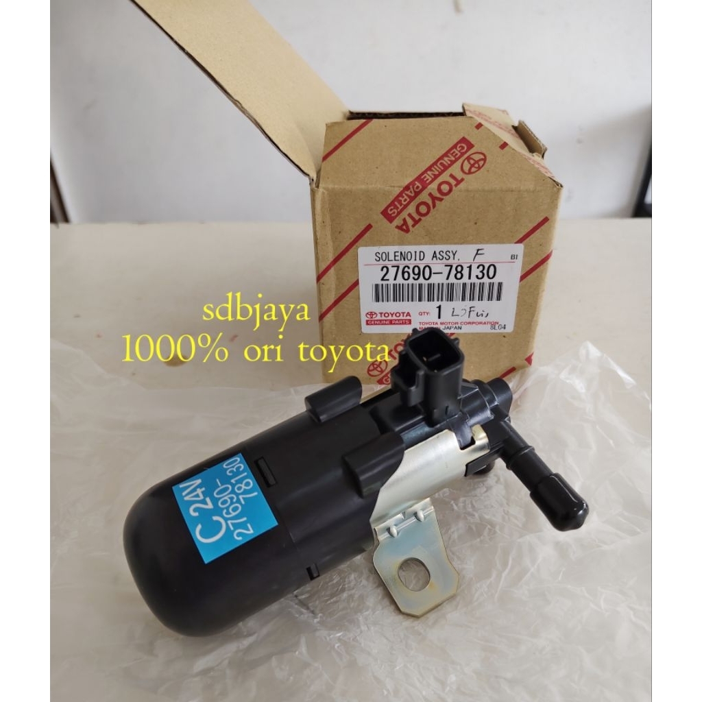 switch tri way exhaust magnetic switch brake exhaust rem tabung angin hino dutro dyna saurus 24v/24v