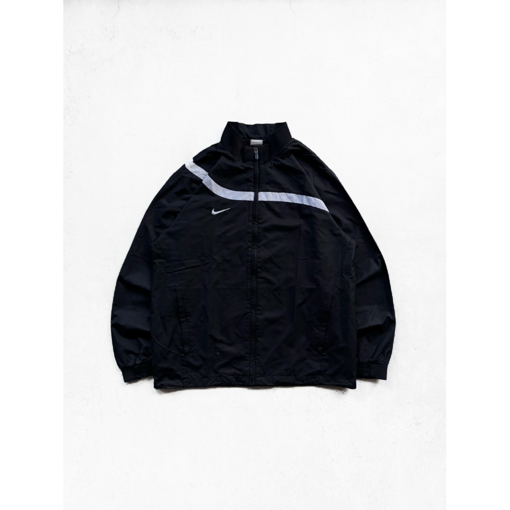 NIKE BLACK 00s TRACK JACKET
