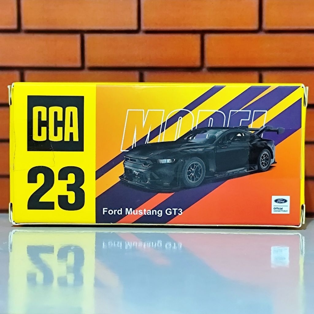 CCA Ford Mustang Skala 1/56 Unsealed / Open Segel Moving Part Mulus