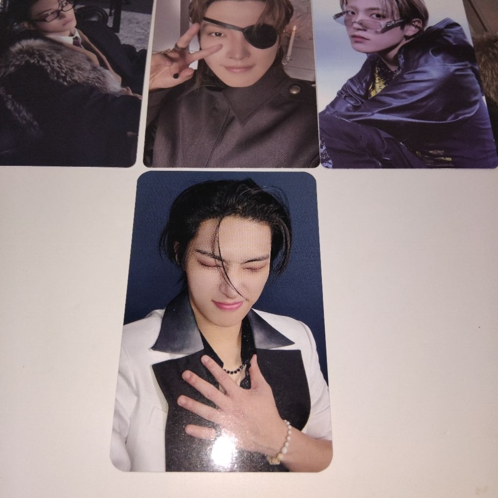 PHOTOCARD OFFICIAL ATEEZ MINGI POB SOUNDWAVE GOLDEN HOUR PART 4