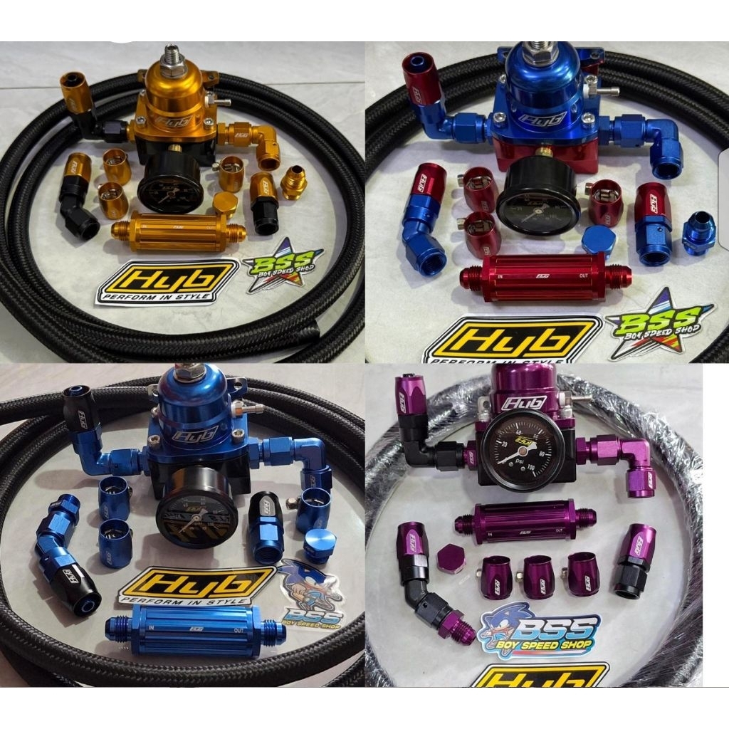 FPR (fuel pressure regulator) merek HYB, original dan berkualitas