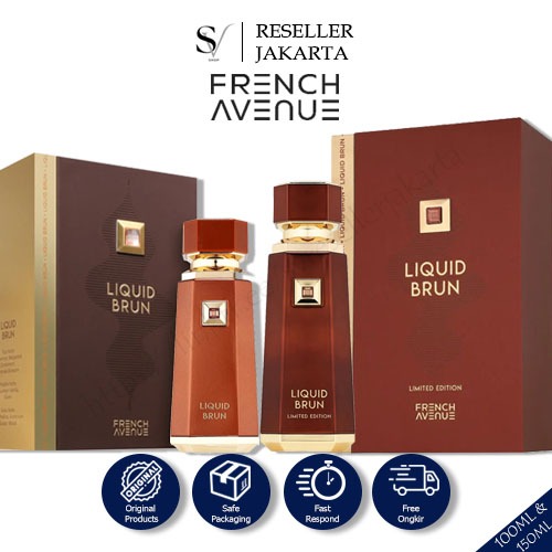 French Avenue Liquid Brun EDP 100ML & Liquid Brun Extrait 150ML