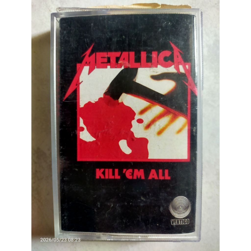 kaset pita jadul METALLICA "kill em all" (Bootleg)