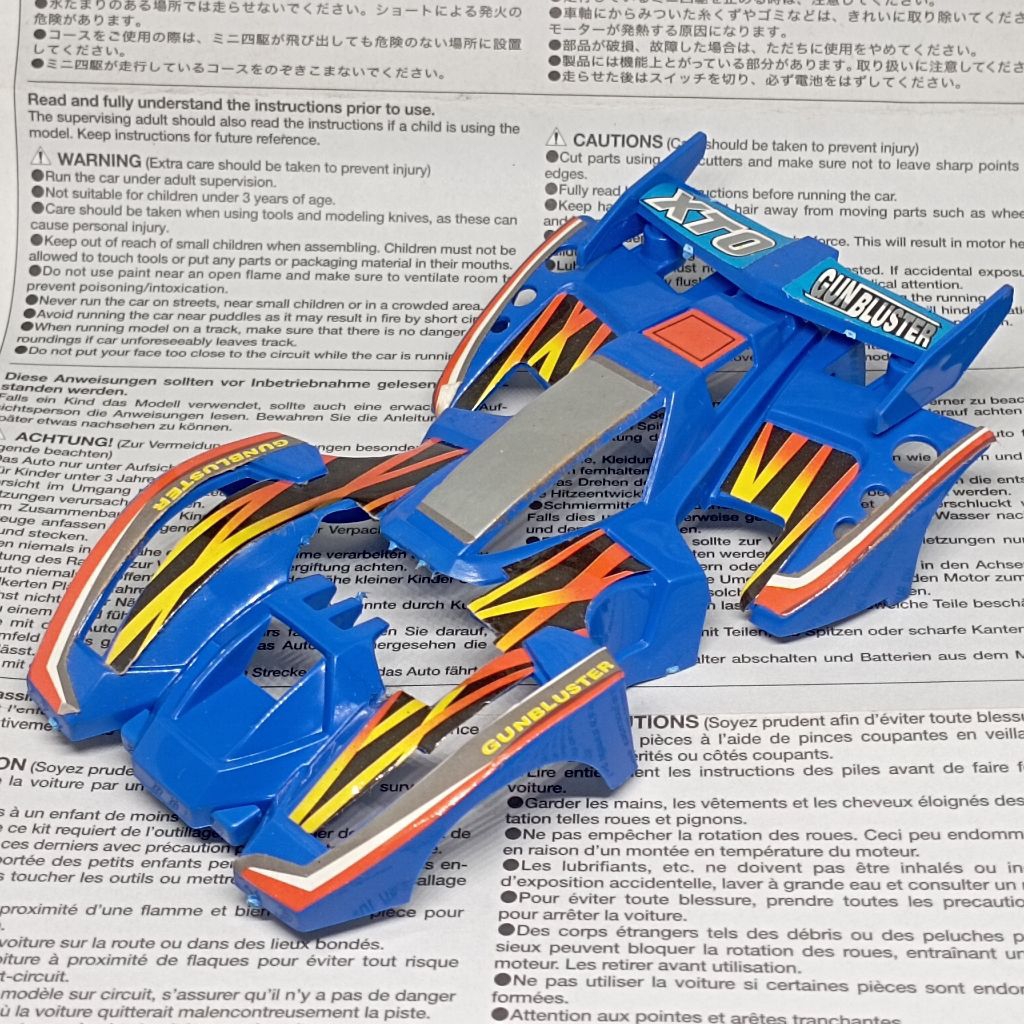 body gun blaster XTO original gokey mini 4wd