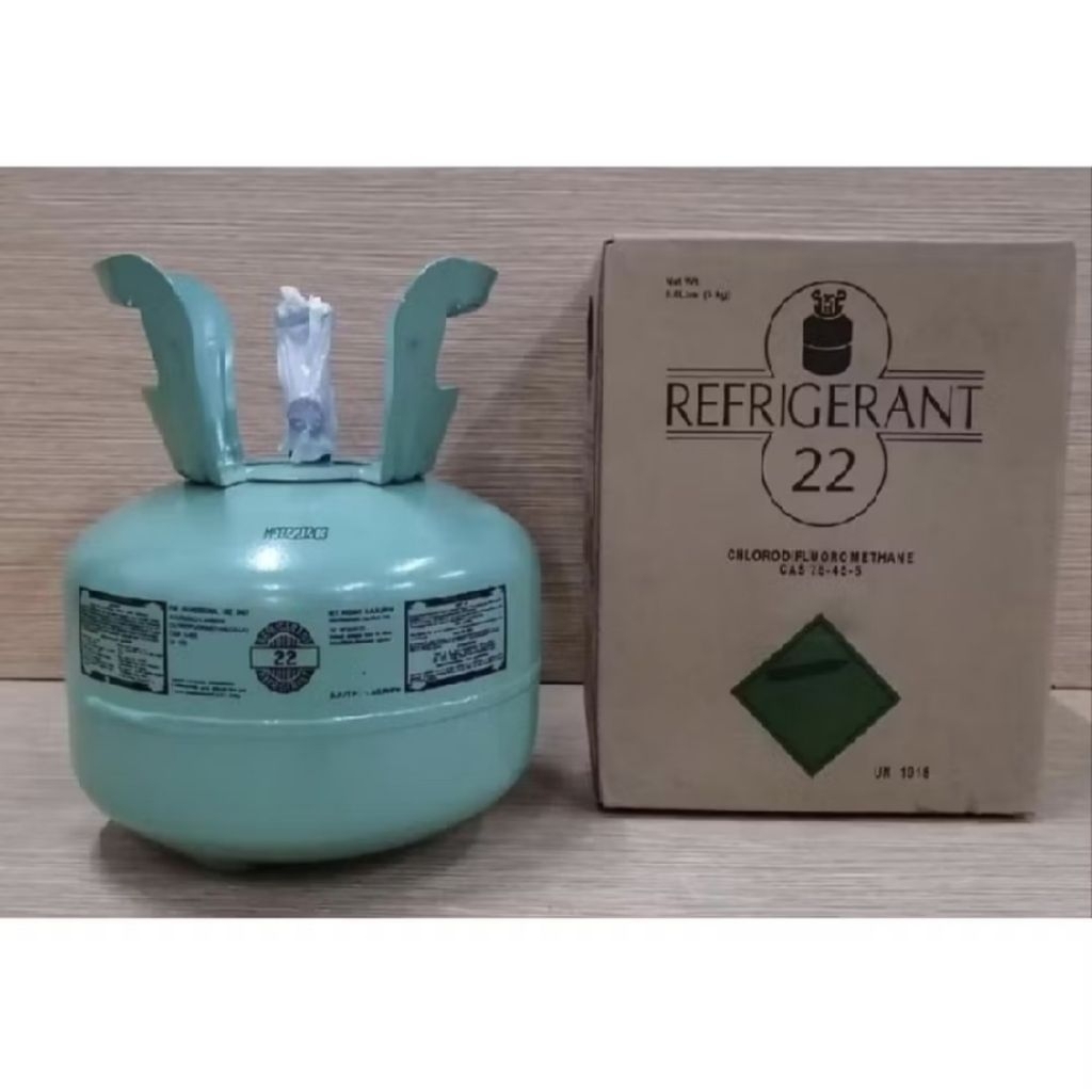 Freon R22 3kg Refrigerant Tabung kecil